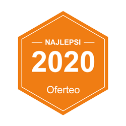 Plakietka Najlepsi 2020 - Oferteo