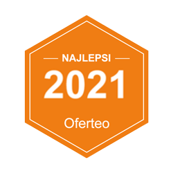 Plakietka Najlepsi 2021 - Oferteo